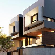 Twin Stacked House